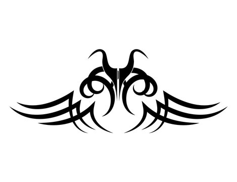 tribal ethnic tatto icon vector illustration design
