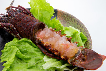 伊勢えびのお造り