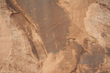 Obraz premium Desert Petroglyphs