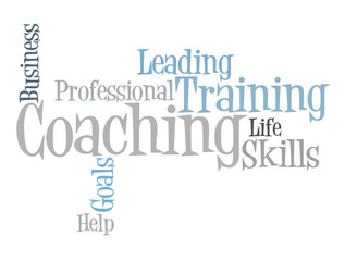 COACHING word cloud