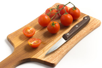 Branches of Cherry Tomatoes