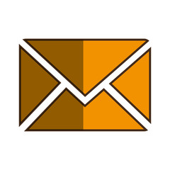 envelope letter isolated icon vector illustration design