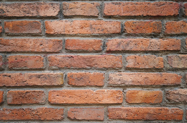 Red brick wall background