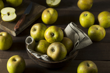 Raw Organic Heirloom Golden Russet Apples