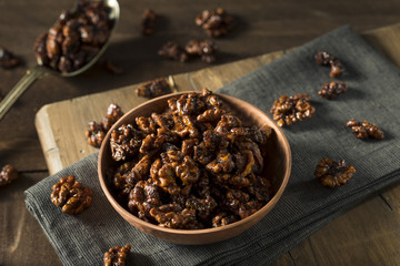 Sweet Homemade Candied Walnuts