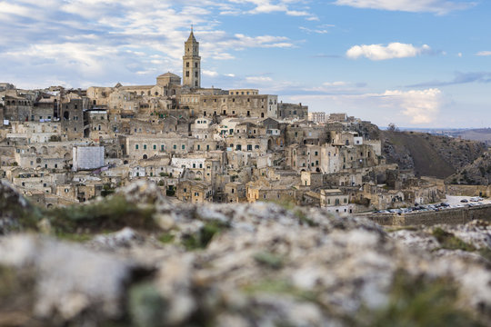 View Of Old Town, Sassi Di Matera, Basilicata, Italy