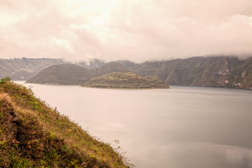 Cuicocha Crater Lake, Ecological Reserve, Ecuador