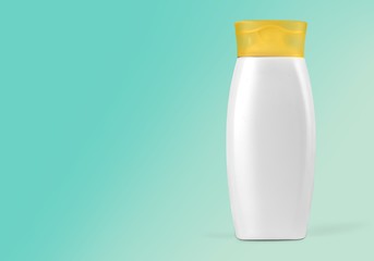 Suntan lotion.