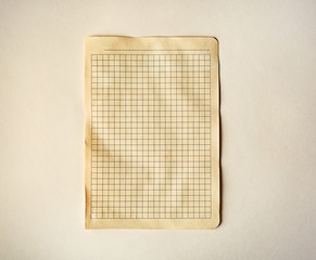 Paper texture on light background