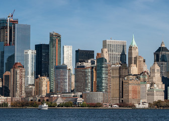 Fototapeta premium Skyline Dolnego Manhattanu