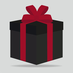 Vector elegant, gift box.