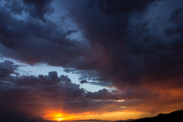 Fototapeta premium Sunset