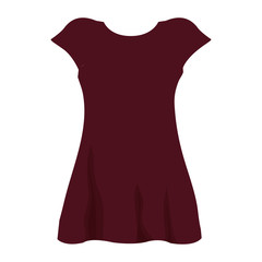 fashion female shirt icon vector illustration design