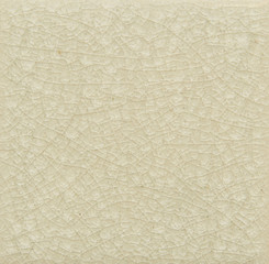 Crack on tile for pattern and background.