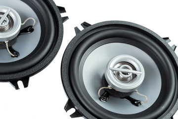 Speaker isolated on white background