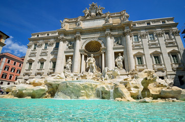 Naklejka na ściany i meble Trevi Fountain in Rome
