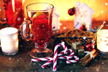 christmas grog orange cinnamon sugar