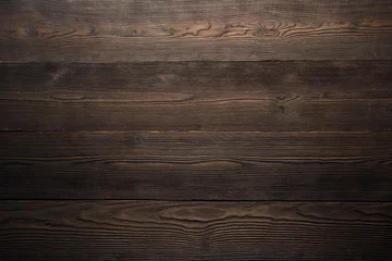 Crédence de cuisine en verre imprimé Bois Couleur marron de fond en bois foncé