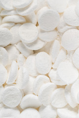 Fototapeta na wymiar round marshmallow
