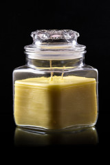Glass Jar Candle #4