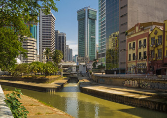 The historical center of Kuala Lumpur