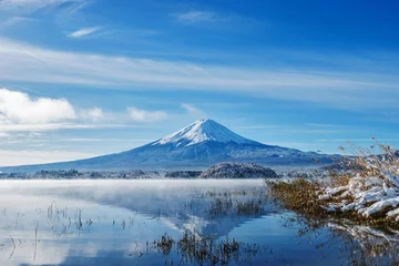 Photo sur Plexiglas Mont Fuji Mont Fuji au lac kawaguchi ko