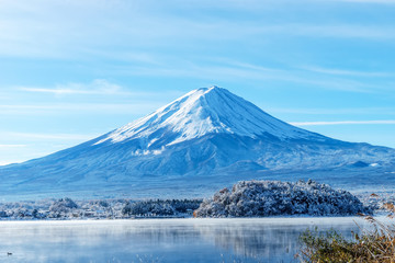 Mt.Fuji at kawaguchi ko lake - obrazy, fototapety, plakaty