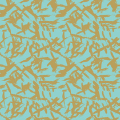 Vector seamless pattern. Abstract background with brush strokes.