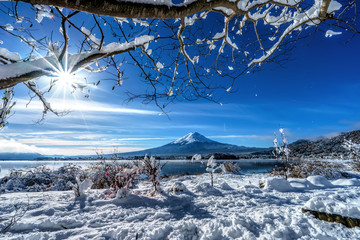 Mt.Fuji at kawaguchi ko lake