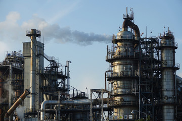 コンビナートの近景_499