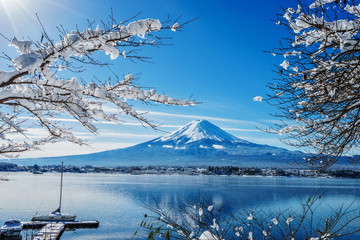Mt.Fuji at kawaguchi ko lake