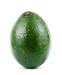 Avocado On White Background