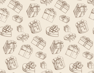 Sketch present boxes.