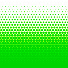 Three levels of half tone_Green #Vector Graphic 