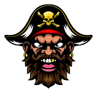 Pirate Mascot