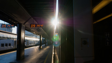 Train station in Milan - Italy