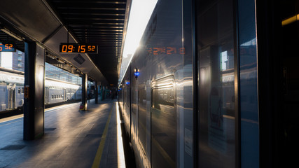 Fototapeta premium Train station in Milan - Italy