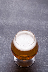 Strong beer on blackboard