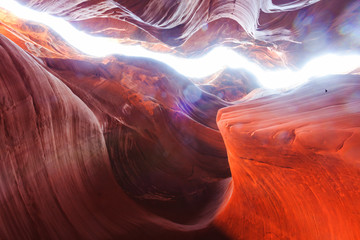 Slot canyon
