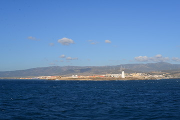Meerenge von Gibraltar / Tarifa-Spanien