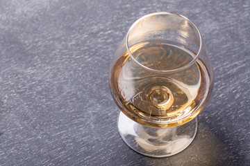 Brandy on blackboard