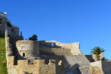 Alte Stadtmauer von Tanger Marokko