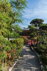 Fototapeta premium Japanese garden in Monte Carlo, Monaco