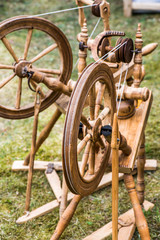 Vintage wooden tools