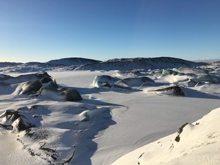 Glaciar en Islandia