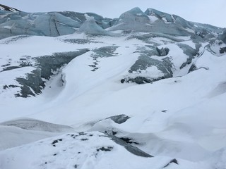 Fototapeta na wymiar gran glaciar de Islandia