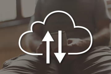 Concept of cloud storage