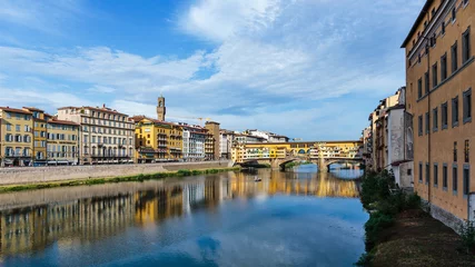 Fotobehang Ponte Vecchio Ponte Vecchio in Florence , Italy