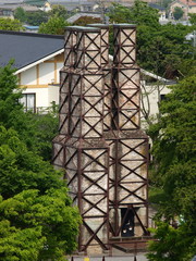 世界遺産・韮山反射炉を見下ろす