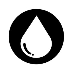 water drop icon illustration design